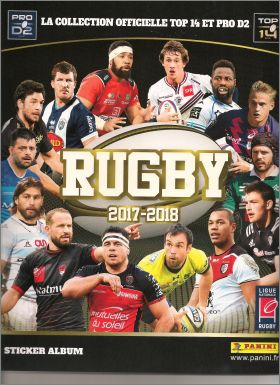 Rugby 2018 - Saison 2017-18 - Top 14 & Pro D2 - Panini Rugby