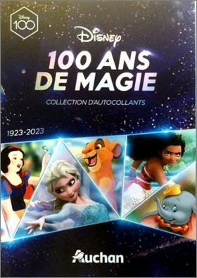 Collection Cartes Disney Auchan avec album