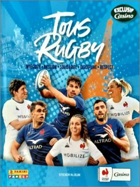 Tous Rugby - Sticker Album - Panini Family - Casino - 2023 Rugby