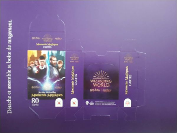 Cartes Harry Potter Super U 2023 (Lot De 20 Paquets)