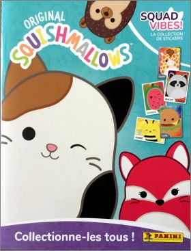 Squishmallows Squad Vibes ! Sticker Album  Panini 2023 2024